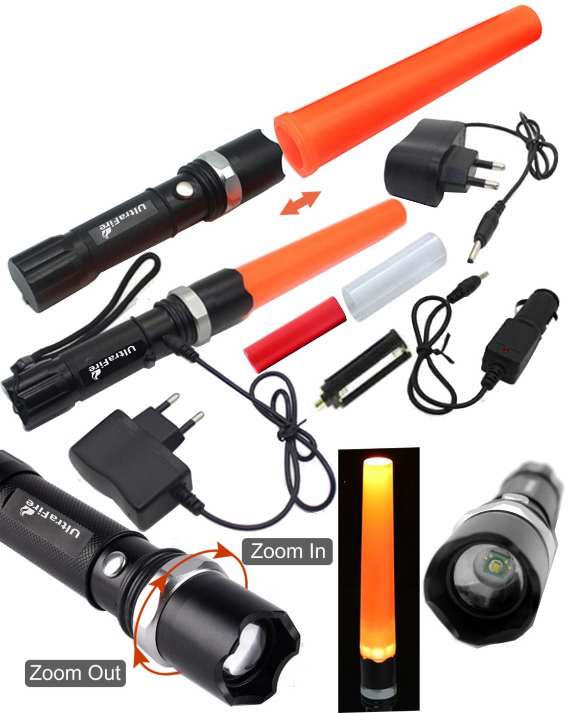 Linternas USB-Zoom BSP1